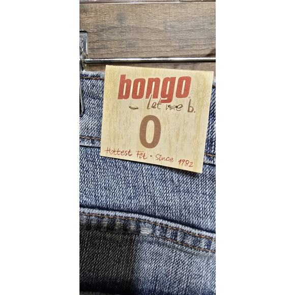 BONGO Y2K Jean Shorts Embroidered Floral New w Tag - Picture 8 of 12